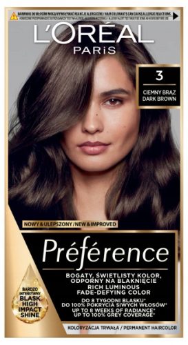  Brasil L'Oreal Recital Preference Dark Brown боя за коса 120 мл