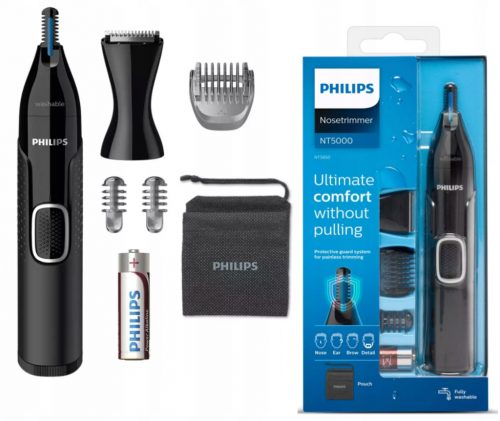  PHILIPS NT5650/16 ТРИМЕР ЗА УШИ ВЕЖДИ НОС БРАДА + КАЛЪФ