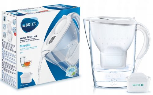  Brita Marella Cool Memo филтърна кана 2,4 л, бяла