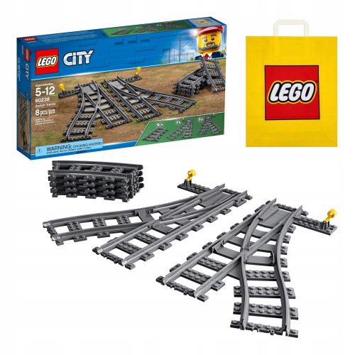  LEGO City 60238 Превключватели + VP хартиена торбичка LEGO 6315792 Средна