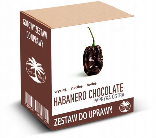  Комплект за отглеждане на люти чушки HABANERO CHOCOLATE