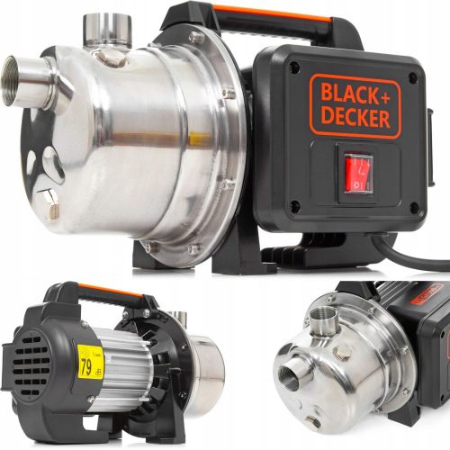 Помпа за градинско напояване - Black&Decker 800 W повърхностна помпа 3500 l/h