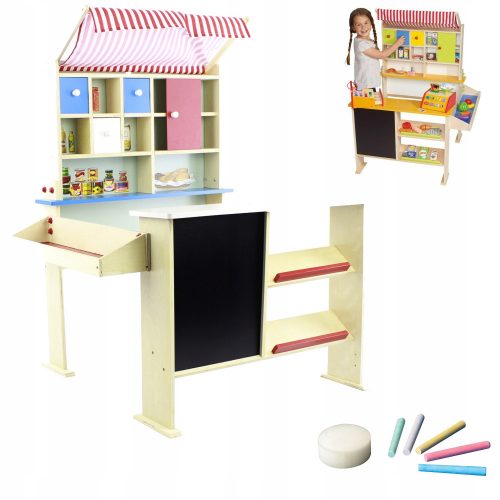  Playtive Large Wooden Store Детски щанд