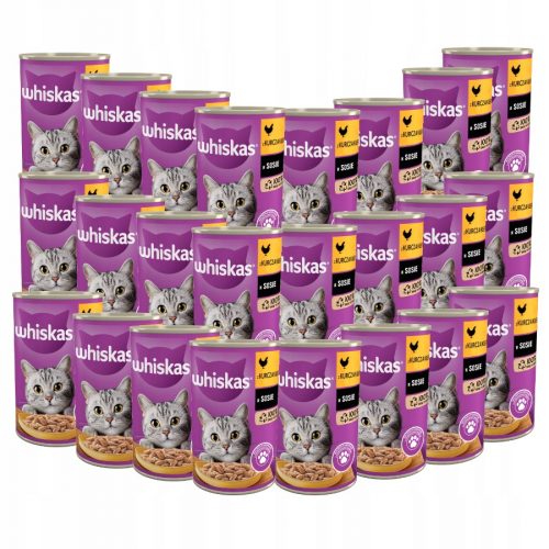  Мокра храна Whiskas пиле 0,4 кг