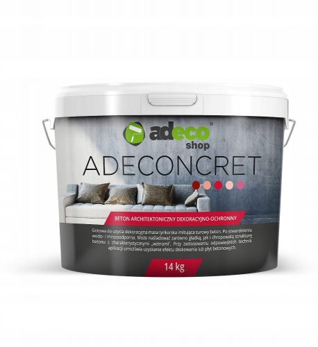 Архитектурен бетон Adeco Adeconcret 14 кг