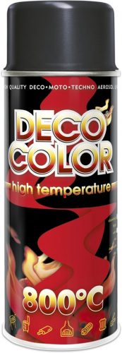 High Temperature Deco Color черна спрей боя