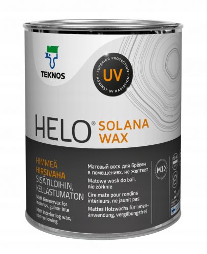 Teknos Helo Solana Wax вакса за дърво 0,9 л, безцветна