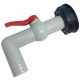 Клапан MAUZER PLASTIC SPOUT 1'' TANK BAREL FAP, НАМАЛЯВАЩ ДРЕН