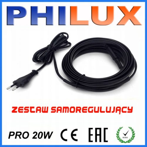 Нагревателен кабел PHILUX 20 м 400 W