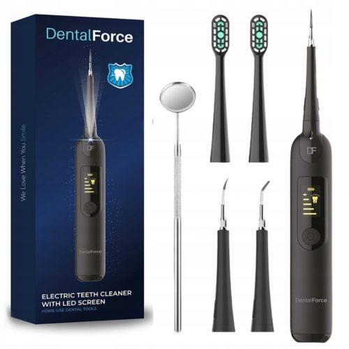 DentalForce DFSC2005 електрическа четка за зъби + скалер, черен