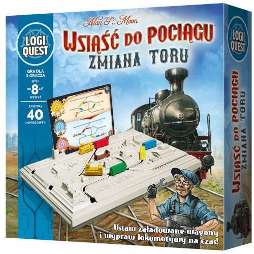  Настолна игра Rebel Logiquest: Ride the Train - Changing the Track