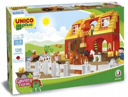  Farm Horses Stable Farm 126 части UNICO 8557