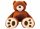  Плюшено мече талисман 160 см Gustaw Teddy Bear 0+