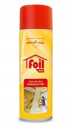 KLEJ SPRAY-KON ФОЛИО ДО МЕМБРАНА FOLII PAROISOLACJI