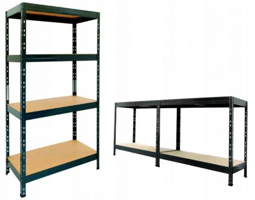 AR-SHELVING метален складов рафт 180 x 90 x 45 см макс. 360 кг на рафт