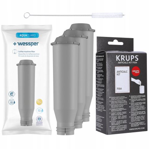  3× филтърна вложка Wessper AquaClaro WES043 + 2 други продукта