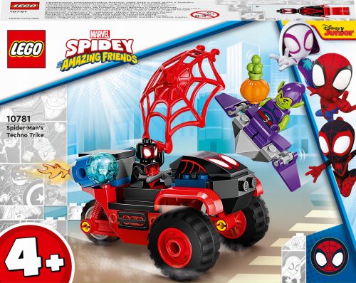  LEGO Super Heroes 10781 Техническата триколка на Spider-Man