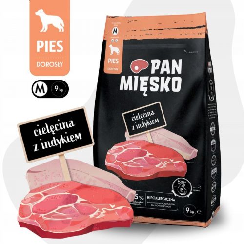  Pan Mięsko суха храна микс от вкусове 9 кг