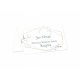  Персонализирани визитки 15 бр Communion Place cards