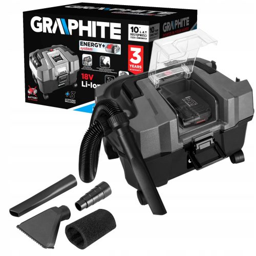 Индустриална прахосмукачка Graphite TOP-58GE105 150 W