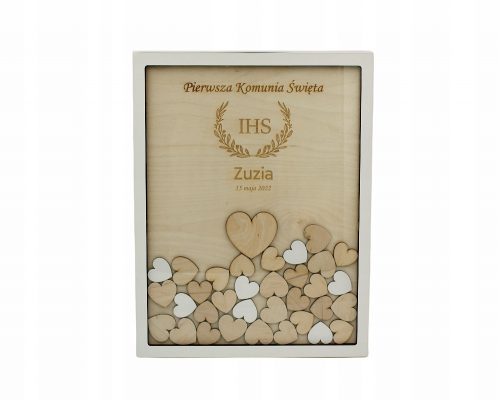  Книга за гости FRAME Communion Бял IHS шперплат