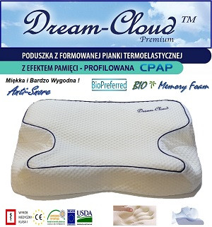 Възглавница - Ортопедична възглавница за спане Dream-Cloud DCCPAP1 34 x 54 cm