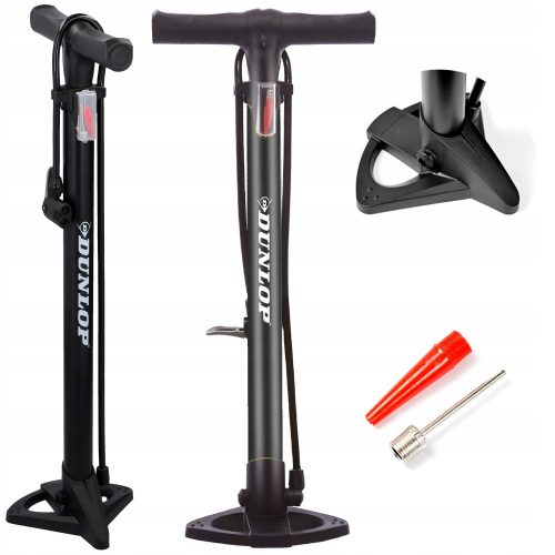  DUNLOP BIKE FLOOR PUMP черна подова помпа