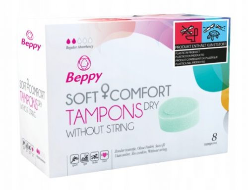  Тампони без връв Beppy Dry Tampons BP002A 8 бр.