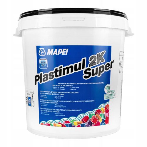 MAPEI Plastimul 2K супер хидроизолация A+B 22,9 кг