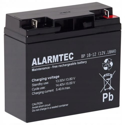 АКУМУЛАТОР ALARMTEC BP 18 Ah 12 V 18-12