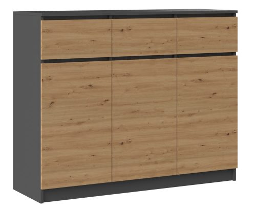  Скрин TopEshop 3D3S 120 x 40 x 97 см антрацит мат