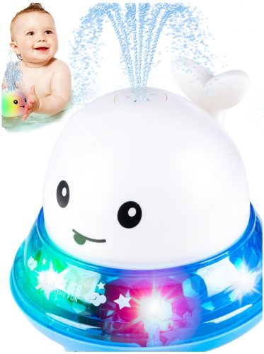  WHALE BATH ИГРАЧКА ЗА ВАНА WHALE BATH ФОНТАН LED