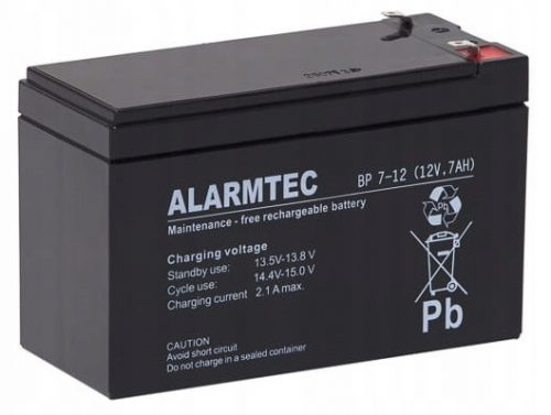 АКУМУЛАТОР ALARMTEC BP 7 Ah 12 V 7-12