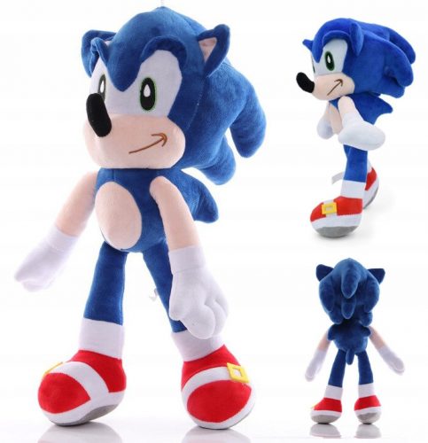  Плюшена играчка Sonic талисман голяма до 40 см XXL