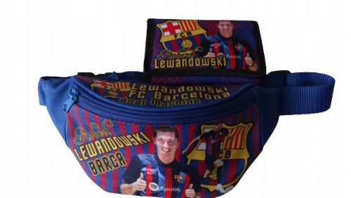  Чанта за кръст + портфейл LEWANDOWSKI FC BARCELONA