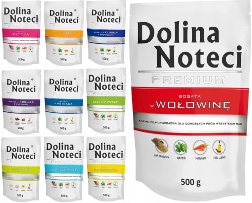  DOLINA NOTECI Premium Sachet MIX Smaków 10x 500гр