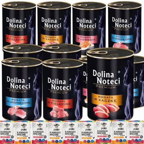  Dolina Noteci Premium патешка мокра храна за котки 400гр