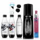  Черен карбонатор SodaStream Terra + бутилки