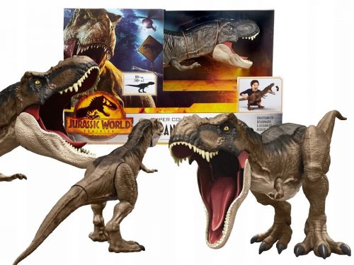  Mattel Jurassic World Super Colossal Tyrannosaurus Rex Action Figure