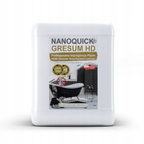 Импрегнация за гранитогрес Nanoquick Gresum HD, безцветна, 1л