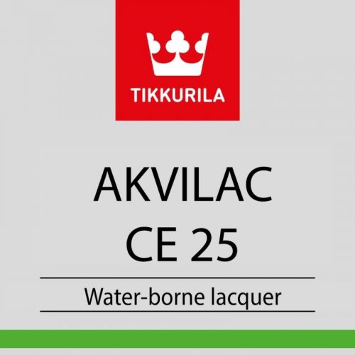 Tikkurila Akvilac CE 25 лак за дърво безцветен 3л