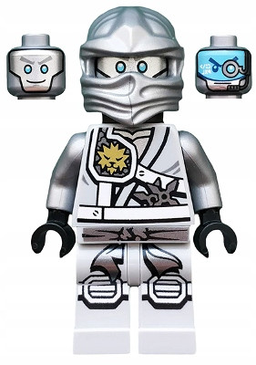  LEGO njo251 Ninjago ZANE TITANIUM КАТО НОВ P912