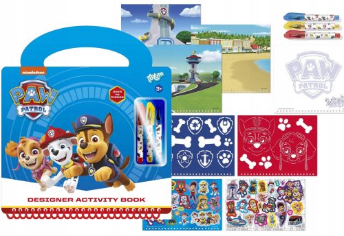  Totum PAW Patrol Designer Activity Книга