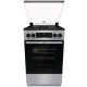  Газово-електрическа печка Gorenje GK5C41SJ Silver Grill Pizza 50 cm 62L