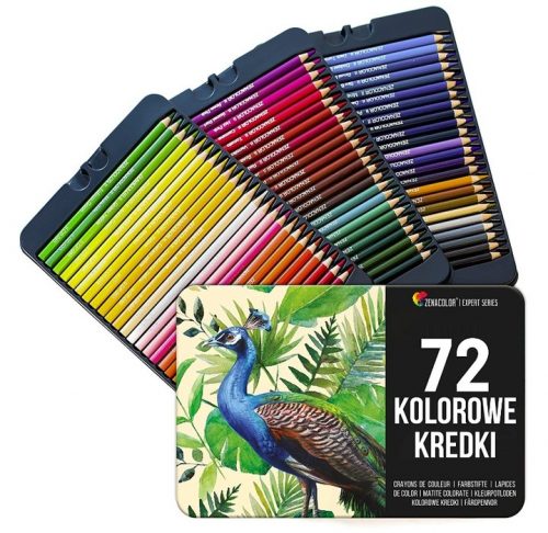  Цветни моливи Zenacolor 72 бр.