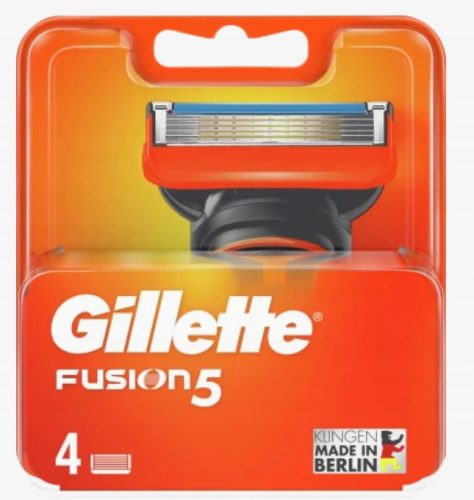  Касети за самобръсначка Gillette Fusion5 Blades 4 бр