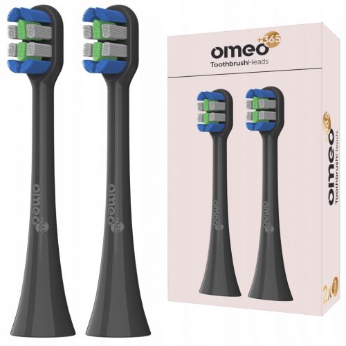  2 глави за четка за зъби OMEO +365 UV дезинфектант