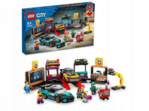  LEGO City 60389 Работилница за тунинг на автомобили