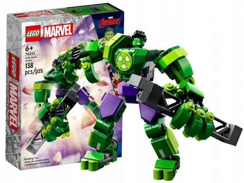  LEGO Super Heroes 762410 LEGO Marvel Бронята на Хълк с часовников механизъм 76241