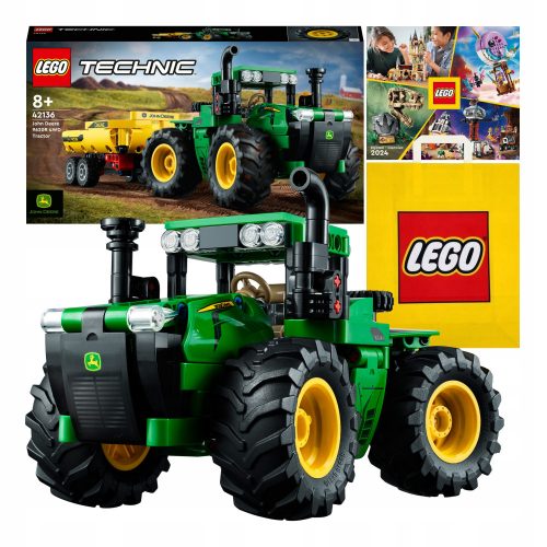  LEGO Technic Трактор John Deere 9620R 4WD 42136 + 2 други продукта